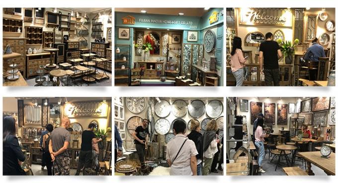 Trang trại Phòng khách Nội thất gia đình 120 * 60 * 48cm Đồ nội thất bàn điều khiển TV bằng gỗ rắn 28