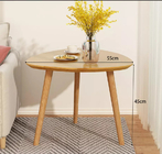Adjustable Solid Wooden Home Office Furniture Communicate Modern Coffee Tea Table
