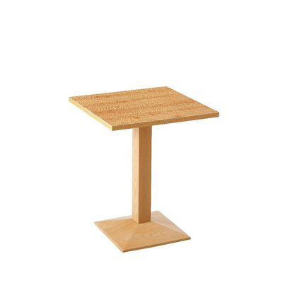 Thiết kế đơn giản kiểu Bắc Âu Đồ gỗ ngoài trời Bàn cao bằng gỗ 60 * 60 * 75cm